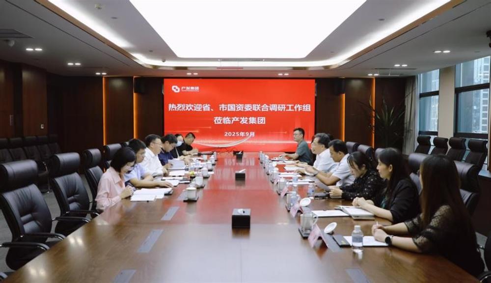 省、市國(guó)資委 聯(lián)合調(diào)研工作組到產(chǎn)發(fā)集團(tuán)調(diào)研指導(dǎo)工作